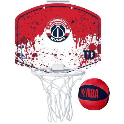 2. Tablica do koszykówki Wilson NBA Team Washington Wizards Mini Hoop WTBA1302WAS