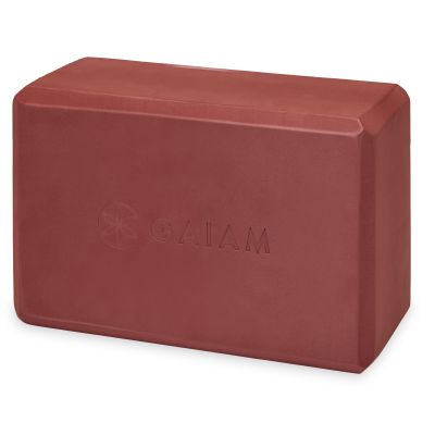 6. Kostka do Jogi Gaiam Intense Rust Sundial Point 65748