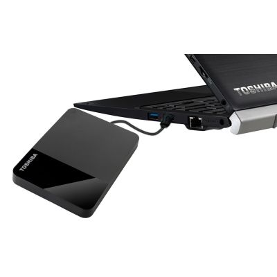 4. Toshiba Canvio Ready zewnętrzny dysk twarde 1 TB 2.5" Micro-USB B 3.2 Gen 1 (3.1 Gen 1) Czarny