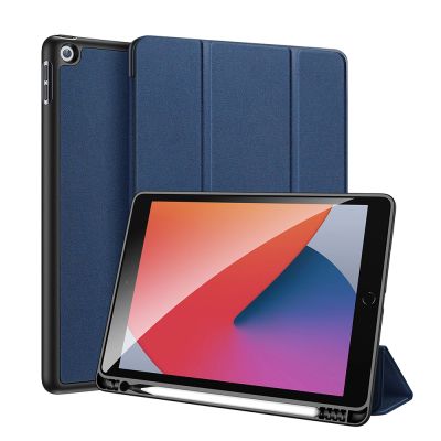 2. Etui Dux Ducis Domo z klapką i smart sleep na iPad 7 / 8 / 9 10.2'' - niebieskie