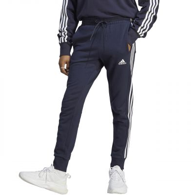 9. Spodnie adidas Essentials French Terry Tapered Cuff 3-Stripes M IC9406