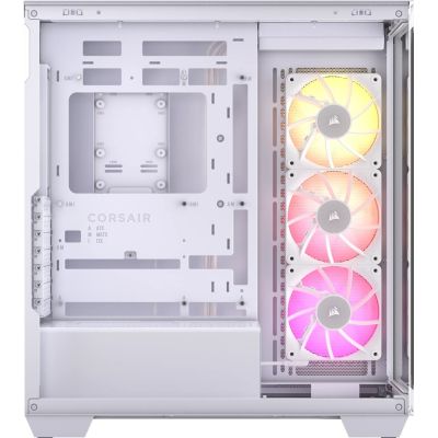 11. Corsair iCUE LINK 3500X RGB Midi Tower Biały