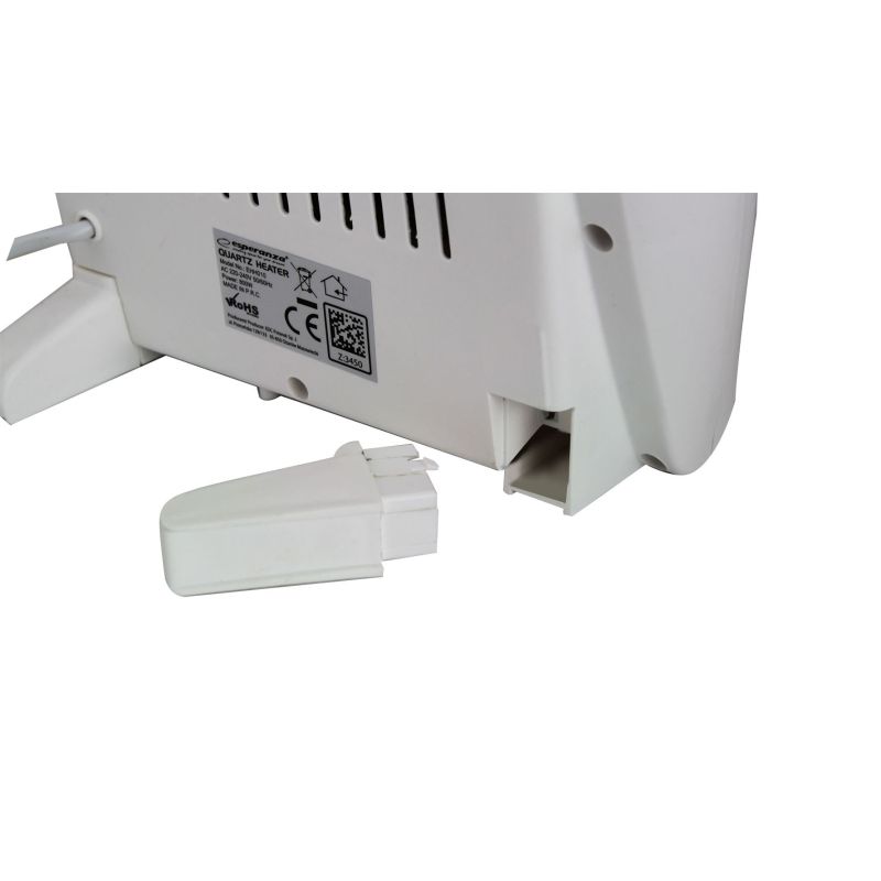 9. ESPERANZA GRZEJNIK KWARCOWY 400W/800W THAR BIAŁY EHH010