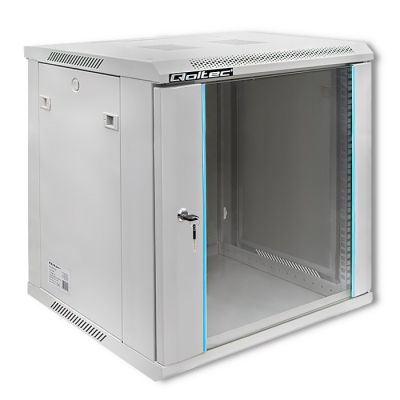 9. Szafa RACK 19" Wisząca 12U 600 x 635 x 450 Szara