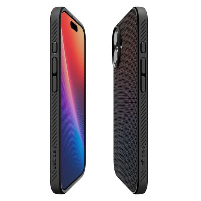 6. Etui Spigen Liquid Air na iPhone 17 - czarny mat