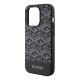 6. Etui Guess GCube Stripes MagSafe na iPhone 15 Pro Max - czarne