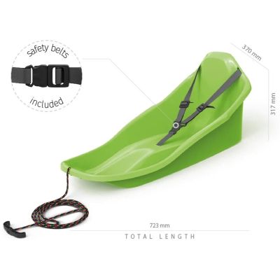 4. SANKI PLASTIKOWE MINI TOPO ZIELONE