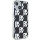 4. Etui DKNY IML Checkered Mono Pattern na iPhone 15 Plus / 14 Plus - czarne