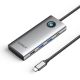 Stacja dokująca USB-C Orico PW11 8w1 2x USB-A 3.0 1x USB-A 2.0 1x USB-C 3.0 1x USB-C PD 100 W 1x HDMI 4K 60Hz 1x VGA 1080P 60Hz 1x RJ45 Gigabit Ethernet - szara
