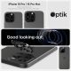 11. Osłona aparatu Spigen Optik.tR Camera Protector na iPhone 14 Pro / Pro Max / 15 Pro / Pro Max  / 16 Pro / Pro Max- czarna 2 szt.