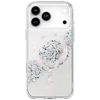Etui UNIQ Coehl Crystelle na iPhone 17 Pro Max Magnetic Charging - srebrne