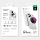 10. Etui AMAZINGTHING Titan Pro Pop Lens na iPhone 18 Pro Max z osłoną aparatu uchwytem i podstawką kompatybilne z MagSafe - fioletowe