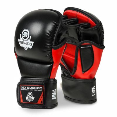 13. Rękawice MMAsparingowe S/M - Phantom Red - Valor Series