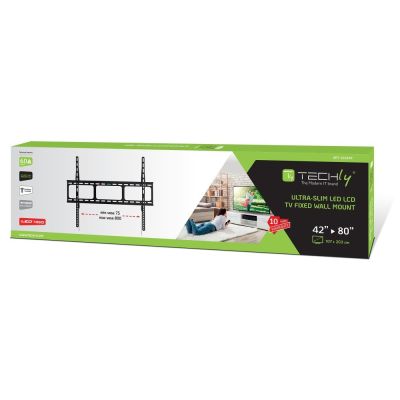 3. TECHLY UCHWYT ŚCIENNY TV LED/LCD 42-80 CALI 60KG S