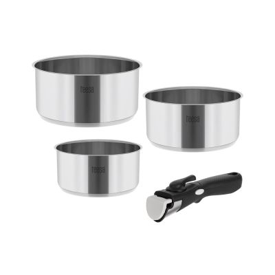 2. Zestaw garnków z odłączaną rączką TEESA COOK EXPERT SINGLE HAND