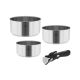 2. Zestaw garnków z odłączaną rączką TEESA COOK EXPERT SINGLE HAND