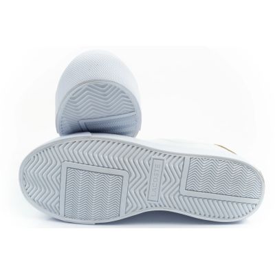 9. Lacoste buty sportowe trampki damskie Ziane Platform 126 białe modne