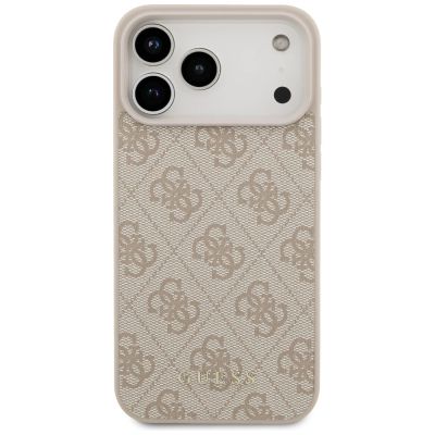 3. Etui Guess 4G Classic na iPhone 17 Pro Max / 18 Pro Max - różowe