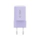 3. Ładowarka sieciowa Tech-Protect NCM33 PD 33W QC3.0 USB-C / USB-C - fioletowa