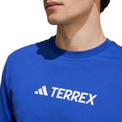11. Koszulka męska adidas Terrex Classic Logo niebieska JF9146