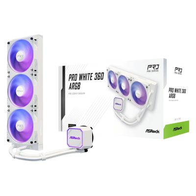 20. Chłodzenie ASRock Pro White 360 ARGB