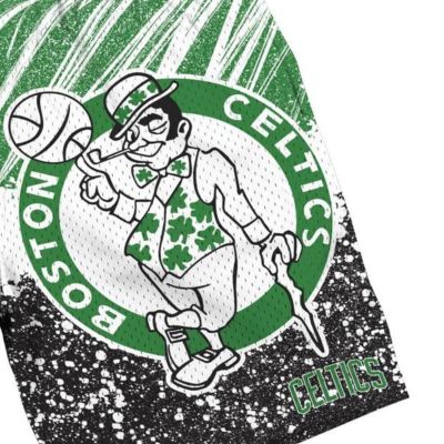 3. Spodenki Szorty do koszykówki na lato Mitchell & Ness NBA Boston Celtics