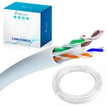 Extralink EX.32358 kabel sieciowy Biały 50 m Cat6 U/UTP (UTP)