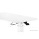 3. Biurko/Stolik z regulowaną wys. LAPTOP DESK biały