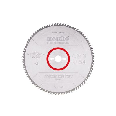 2. METABO PIŁA TARCZOWA HW/CT 315x30x84z    PRECISION CUT WOOD PROFESSIONAL