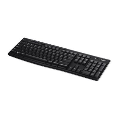 5. Klawiatura bezprzewodowa Logitech K270 RF Wireless QWERTZ Niemiecki Czarny