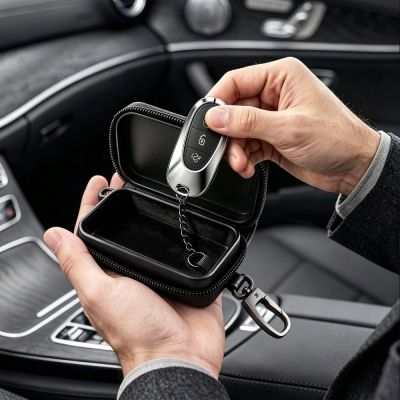5. Etui antykradzieżowe Tech-Protect KLR300 na klucze samochodwe - czarne