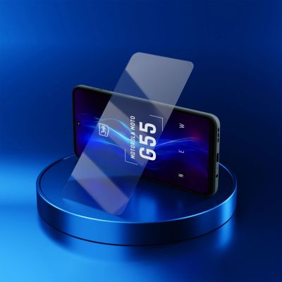 16. Szkło hartowane 3mk HardGlass™ na Motorola Moto G55 5G