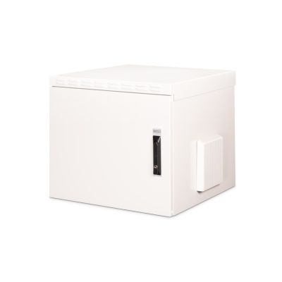 10. Digitus Szafa sieciowa wisząca 19" 9U rack 600x600, drzwi pełne, szary, niedzielona, złożona, IP55, 100kg