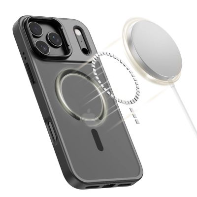2. Etui Tech-Protect MagStand MagSafe na iPhone 17 Pro - czarny mat