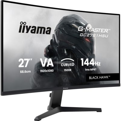 2. iiyama G-MASTER GC2781HSU-B1 27" 144H monitor komputerowy 68,6 cm (27") 1920 x 1080 px Czarny