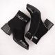 8. Botki D&A S.Barski na ozdobnym obcasie Premium Collection W MR880-018 OLI269A