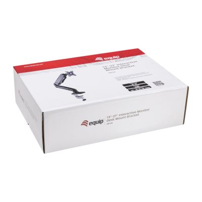 6. Equip 650120 uchwyt / stojak do monitorów 81,3 cm (32") Biurko Czarny