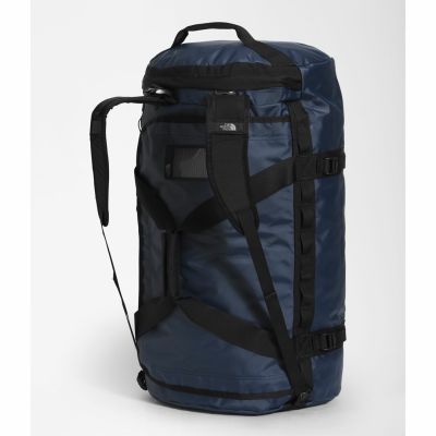 5. The North Face Base Camp Duffel L sportowa torba 95 l Poliester Czarny, Granatowy (marynarski)