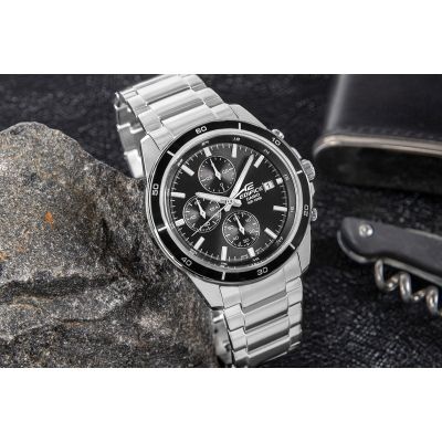 17. Zegarek Męski CASIO EDIFICE EFR-526D-1AVUEF + B0X