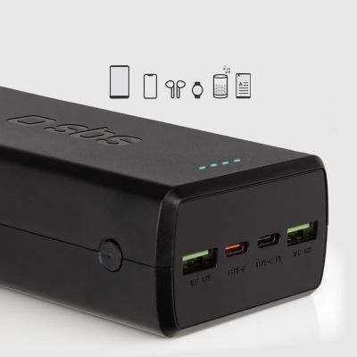 11. Powerbank SBS TTBB30000PD20K 30000 mAh 2 x USB-C 2 x USB-A - czarny