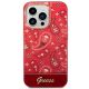 3. Etui Guess Bandana Paisley na iPhone 14 Pro 6,1" - czerwone