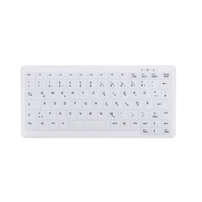 5. CHERRY AK-C4110 klawiatura Medyczna RF Wireless QWERTZ Niemiecki Biały