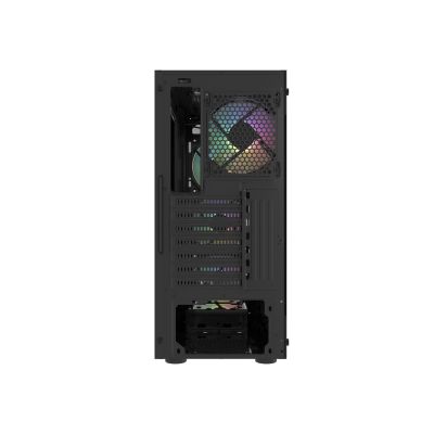 14. FURY OBUDOWA KOMPUTEROWA FURY SHOBO SH4F RGB MIDI Z OKNEM CZARNA