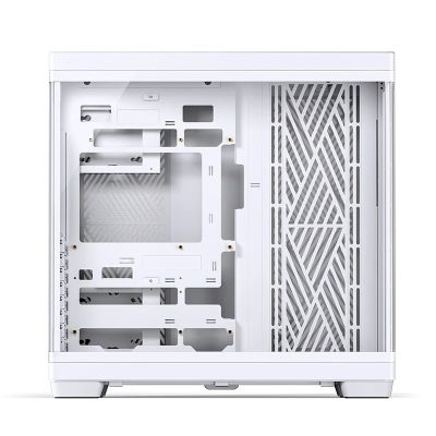 13. Jonsbo TK-4 Gehäuse, Midi-Tower, ATX, Tempered Glass - weiß