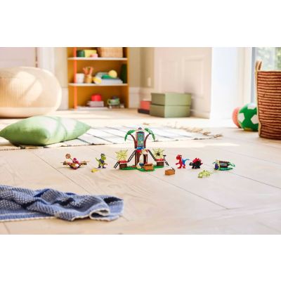 11. LEGO MARVEL SUPER HEROES 11200 Bitwa Spidey’ego i Gobby’ego przy domku na drzewie