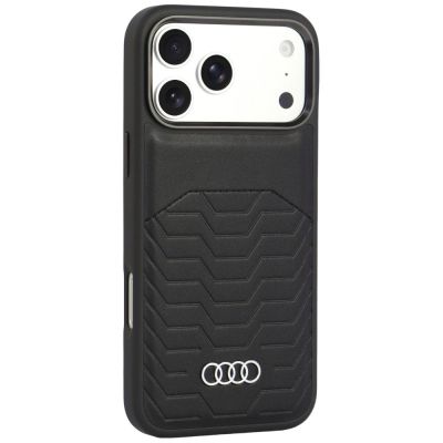 2. Etui Audi GT Synthetic Leather MagSafe na iPhone 18 Pro Max / 17 Pro Max - czarne