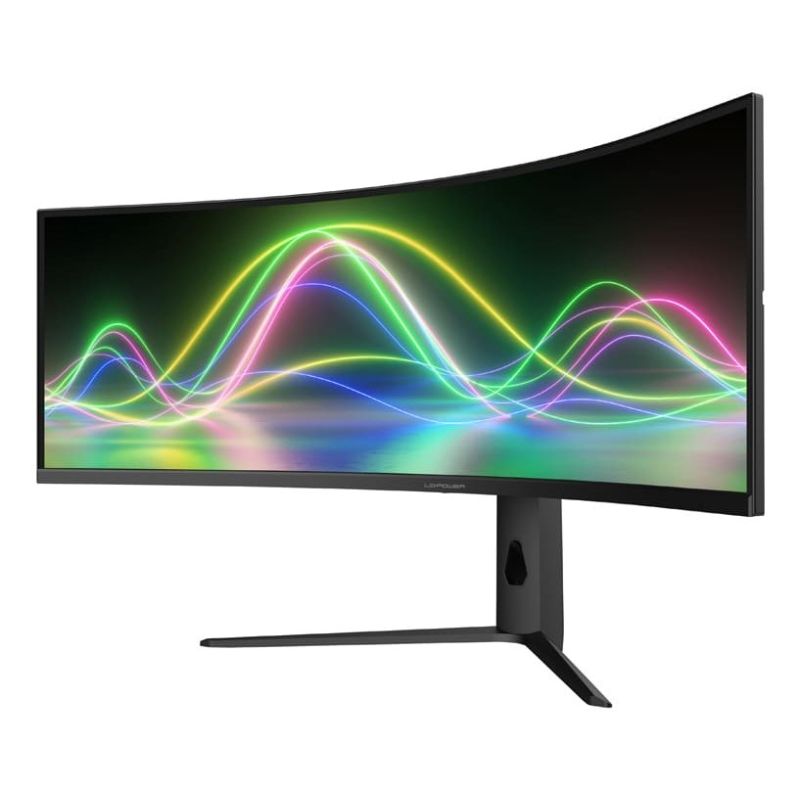 4. LC-Power 49" LC-M49QCK Zakrzywiony VA+DP+2xHDMI - Płaski panel (TFT/LCD) - 124.5 cm [Klasa energetyczna F]