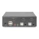 12. DIGITUS PRZEŁĄCZNIK KVM 2 PORTOWY HDMI, 4K 30HZ DS-12870