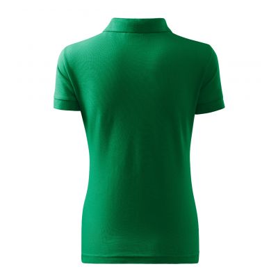3. Koszulka polo Malfini Cotton W MLI-21316 zieleń trawy