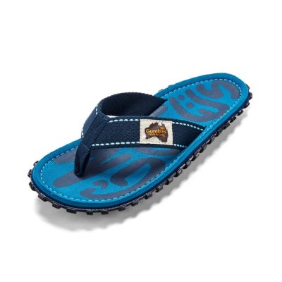 3. Gumbies męskie japonki ISLANDER FLIP-FLOP BLUE SURF